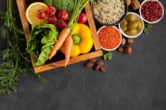 vegetables-with-seeds-table-top-view_23-2148262095